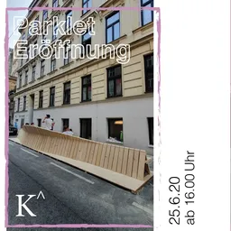 Eröffnung Parklet